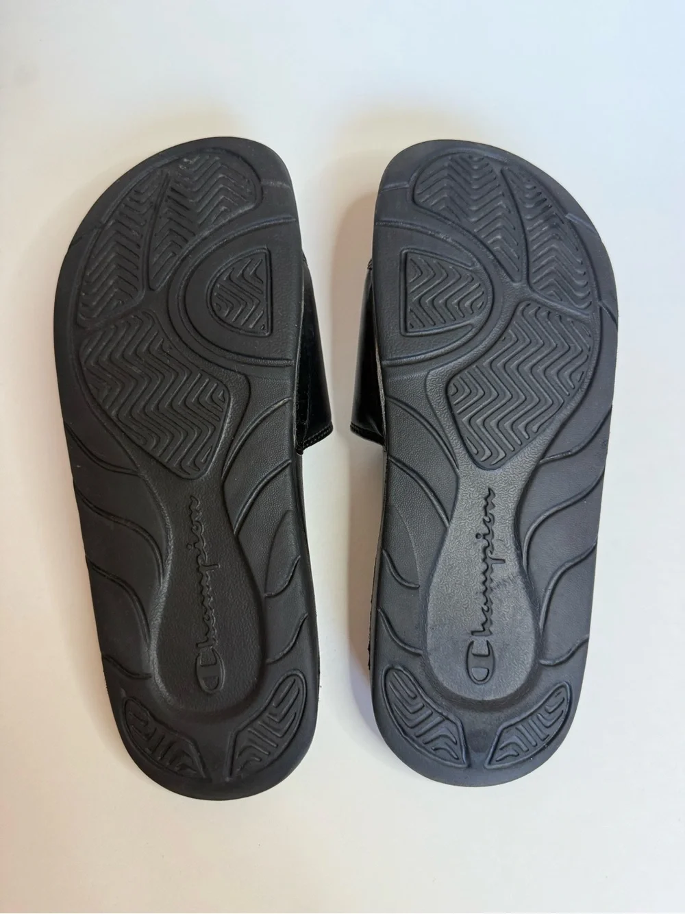 Champion Super Slides Slip On Black shoes Sandals (SEE DESCRIPTION FOR SIZE INFO